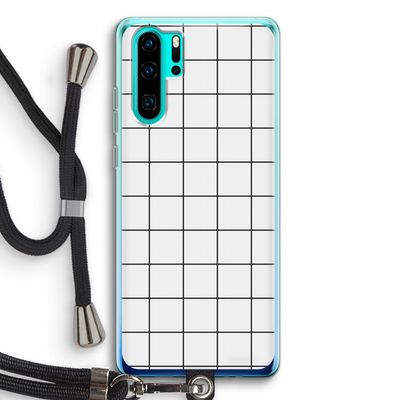 Rooster: Huawei P30 Pro Transparant Hoesje met koord