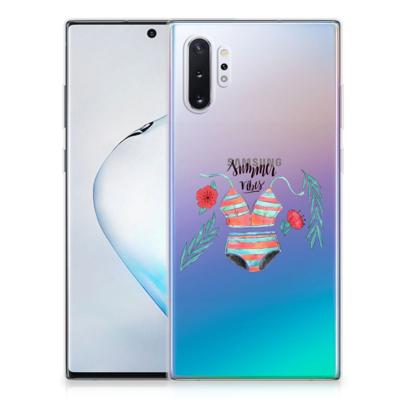 Samsung Galaxy Note 10 Plus Telefoonhoesje met Naam Boho Summer Samsung Galaxy Note 10 Plus Telefoonhoesje met Naam Boho Summer