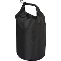 Waterdichte duffel bag/plunjezak/dry bag - 10 liter - zwart - reistassen - 20 x 45 cm