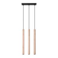 Hanglamp PASTELO 3L hout