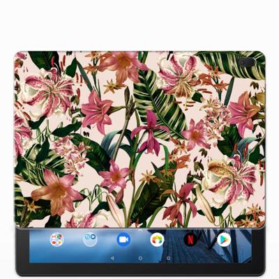 Lenovo Tab E10 | Siliconen hoesje | Flowers