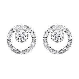 Swarovski 5201707 Oorknoppen Creativity zilverkleurig