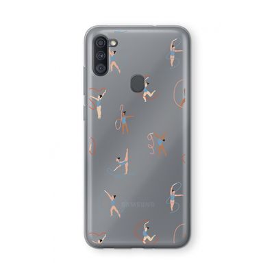 Dancing #3: Samsung Galaxy A11 Transparant Hoesje