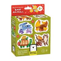 Banana Panda - mijn eerste puzzels babydieren, 7st.