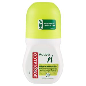 Borotalco Borotalco Deo Roll-on Actieve Citrus- en Limoenfris - 50 ml