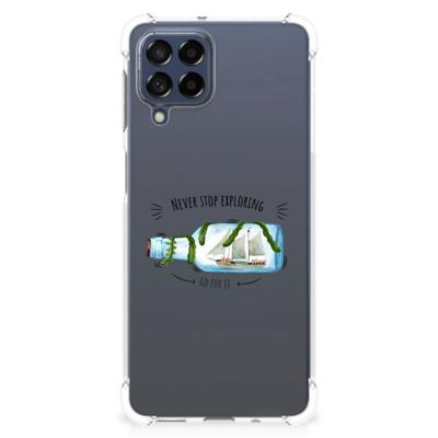 Samsung Galaxy M53 Stevig | Bumper Hoesje | Boho Bottle