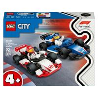 LEGO city 60464 f1 williams racing en haas f1 racewagens