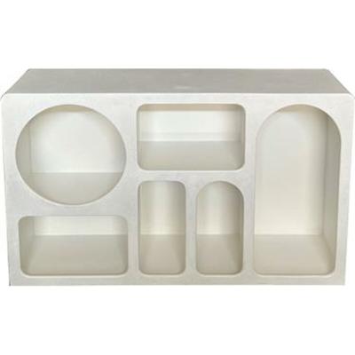 Dressoir Home ESPRIT Wit Hout MDF 120 x 26 x 75 cm