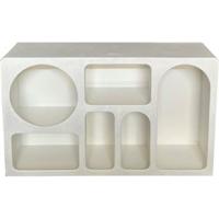 Dressoir Home ESPRIT Wit Hout MDF 120 x 26 x 75 cm