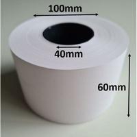 Thermorol 60x100x40 mm wit BPA-vrij