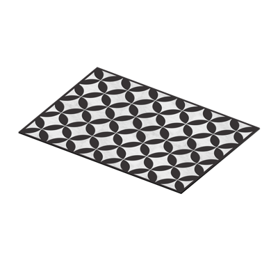 Placemat cementtegel patroon