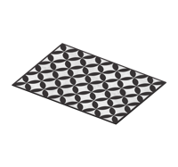 Placemat cementtegel patroon
