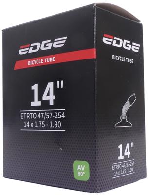 Edge Binnenband 14 x 1.75-1.90" / 47/52-254 av-90 graden
