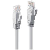 LINDY 48000 RJ45 Netwerkkabel, patchkabel CAT 6 U/UTP 0.30 m Grijs 1 stuk(s) - thumbnail