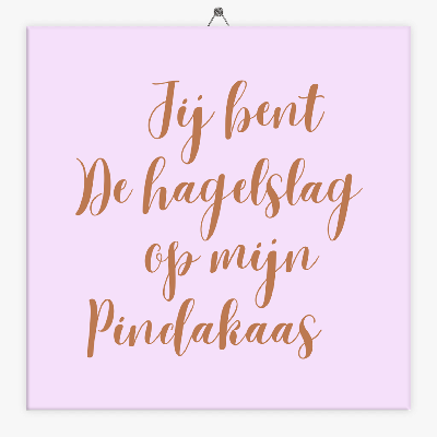 Tekst tegeltje hagelslag Tekst tegeltje hagelslag