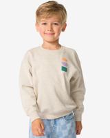 HEMA Kinder sweater grafisch ecru (ecru)