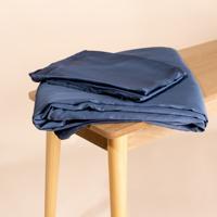 Verzwaringsdeken 15 kg - 240x220 cm + Hoes Blauw Bamboe