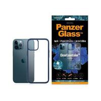 iPhone 12 Pro Max PanzerGlass ClearCase Antibacterial Case - Blue / Clear - thumbnail