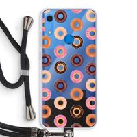 Donuts: Huawei Y6s Transparant Hoesje met koord