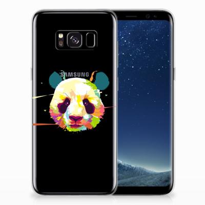 Samsung Galaxy S8 Telefoonhoesje met Naam Panda Color Samsung Galaxy S8 Telefoonhoesje met Naam Panda Color