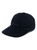 Brioni casquette à logo brodé - Bleu - thumbnail