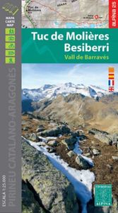 Wandelkaart 19 Tuc de Molières, Besiberri | Editorial Alpina