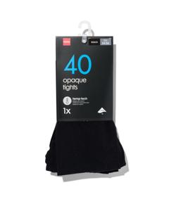 HEMA Temp Tech Panty 40denier Zwart (zwart)