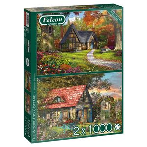 Falcon de luxe The Woodland Cottage 2x1000 stukjes