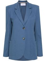 Harris Wharf London blazer à simple boutonnage - Bleu - thumbnail