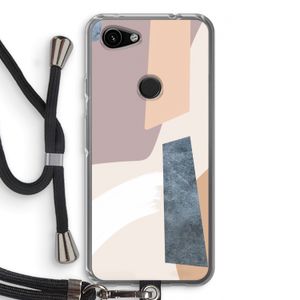 Luca: Pixel 3a Transparant Hoesje met koord
