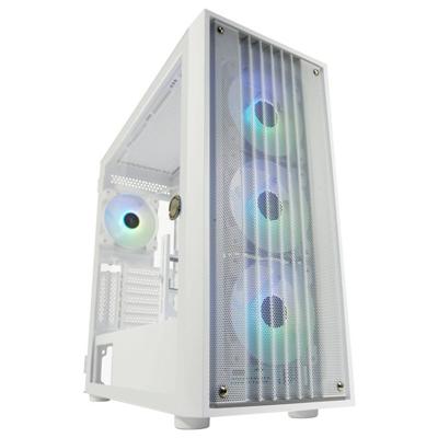 LC Power LC-810W-ON Midi-tower PC-behuizing Wit