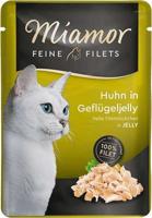 MIAMOR Feine Filets Chicken with poultry jelly - nat kattenvoer - 100g