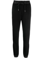 sacai pantalon de jogging à lien de resserrage - Noir