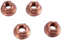 Dresselhaus Copper nuts with collar din6927 m10x15