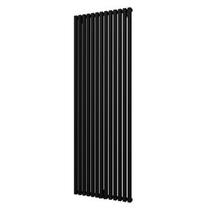 Handdoekradiator Aquasplash Siela Enkel 180 x 60,6 cm Mat Zwart Aquasplash