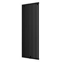 Handdoekradiator Aquasplash Siela Enkel 180 x 60,6 cm Mat Zwart Aquasplash