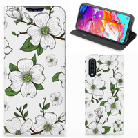 Samsung Galaxy A70 Smart Cover Dogwood Flowers - thumbnail