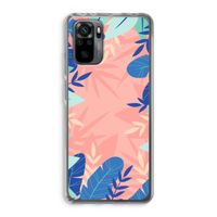 Tropisch: Xiaomi Redmi Note 10 Pro Transparant Hoesje