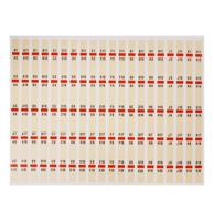 AMI WQ200 Wallbox Nummer Strips - Beige