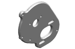 Team Corally Motor Mount Plate - Aluminium (C-00250-061)