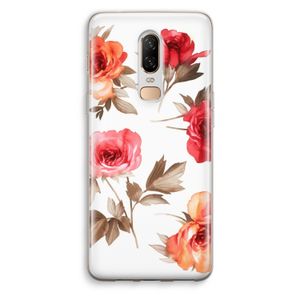 Roosjes: OnePlus 6 Transparant Hoesje