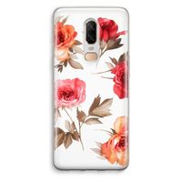 Roosjes: OnePlus 6 Transparant Hoesje