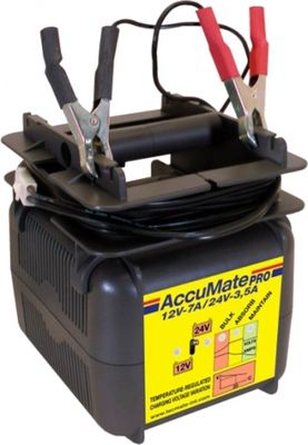 Optimate acculader Accumate Pro 12/24V 15 cm zwart Optimate acculader Accumate Pro 12/24V 15 cm zwart