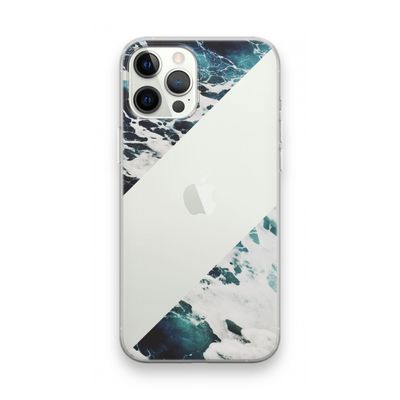 Golven: iPhone 12 Pro Max Transparant Hoesje