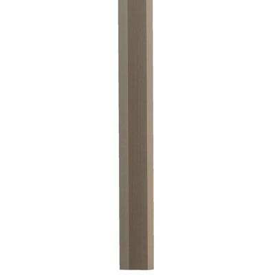Leen Bakker - Overgangsprofiel Tot 11 Mm - Edelstaal - 100 Cm - Aluminium - Grijs - 4x103x5 Cm