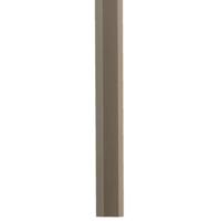 Leen Bakker - Overgangsprofiel Tot 11 Mm - Edelstaal - 100 Cm - Aluminium - Grijs - 4x103x5 Cm