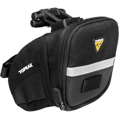 Topeak aero wp m zadeltas - zwart, polyester, racefiets, 0,98l