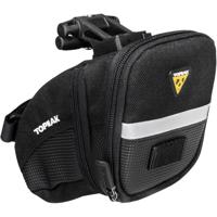 Topeak aero wp m zadeltas - zwart, polyester, racefiets, 0,98l