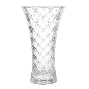 Gerimport Bloemenvaas - helder glas - D15 x 25 cm   -
