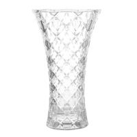 Gerimport Bloemenvaas - helder glas - D15 x 25 cm   -